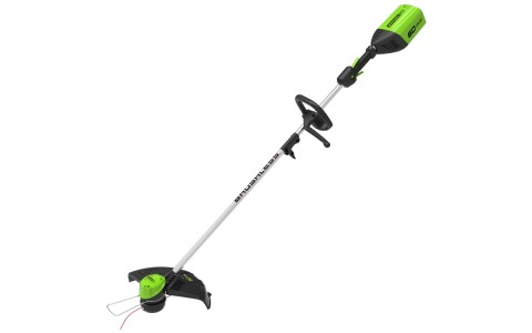 Decespugliatore a batteria GREENWORKS GD60LT pacchetto completo di batteria 60V 2.0 Ah (G60B2) e caricabatteria G60UC